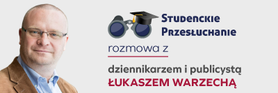 Łukasz Warzecha gościem studentów AHE w Łodzi
