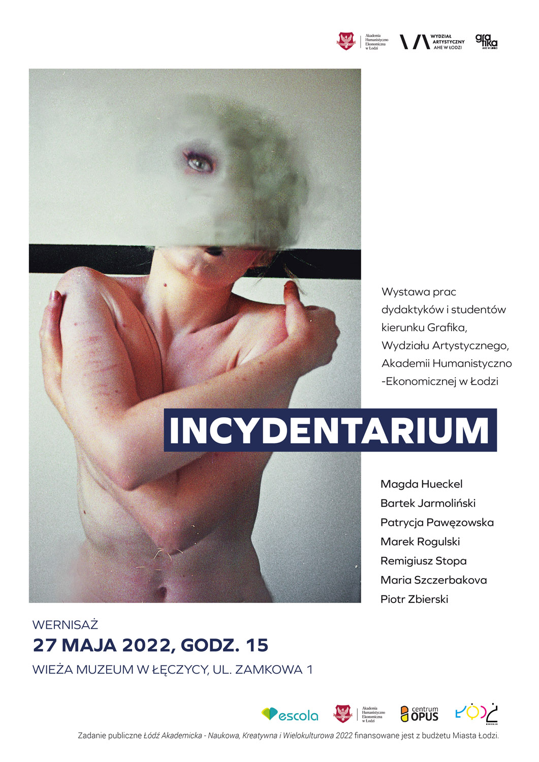 Wystawa kierunku grafika w wieży muzeum w Łęczycy