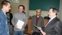 Laureaci nagrody specjalnej - studenci kierunku Kulturoznawstwo