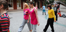 Studenci kierunku Taniec w AHE w Łodzi