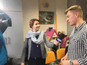 Dominik Walaszczyk w rozmowie z TVP Łódź