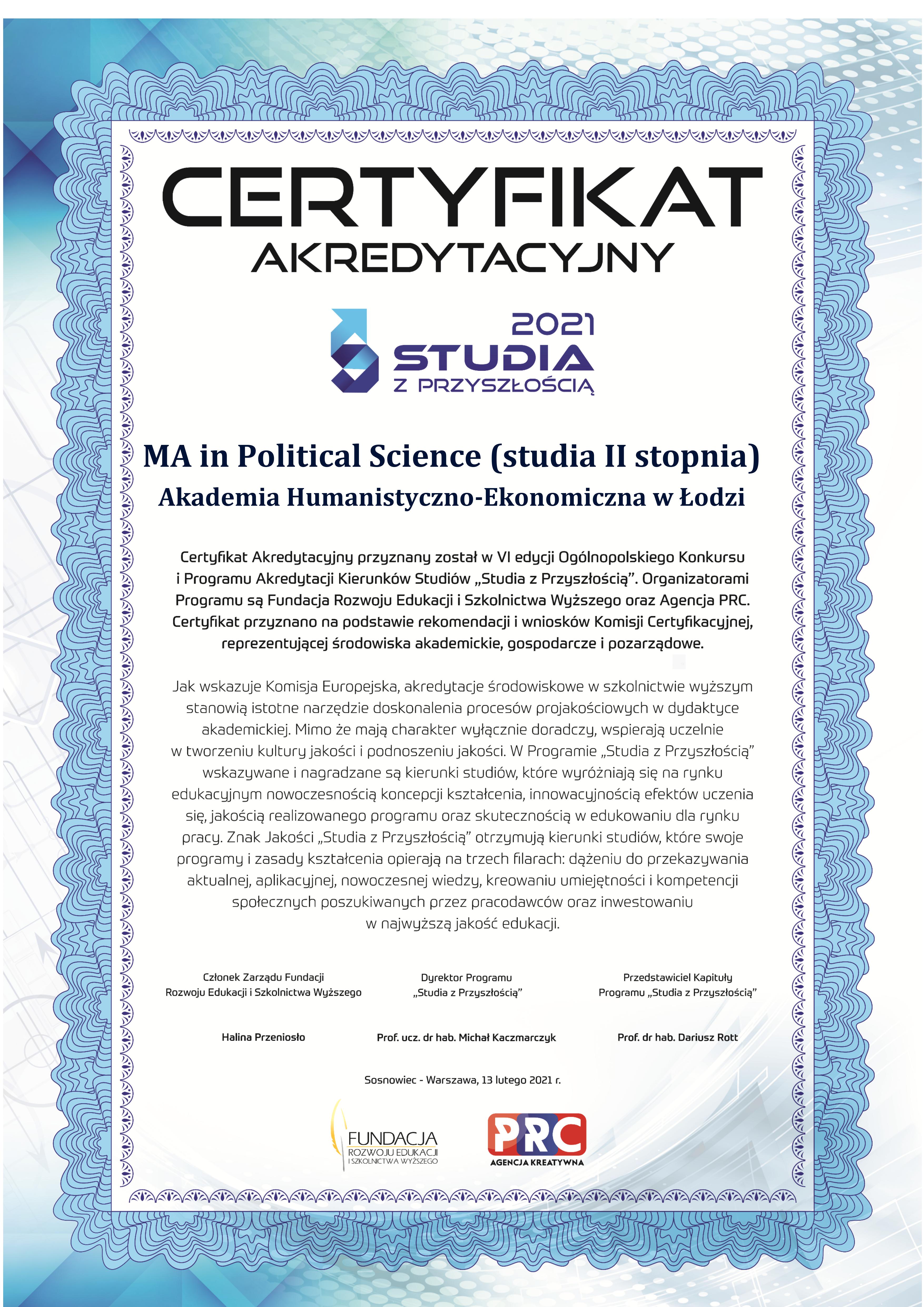 Studia z Przyszłością