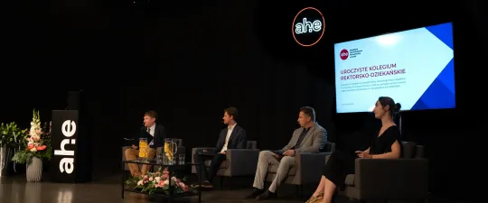 uroczyste kolegium dla partnerów uczelni