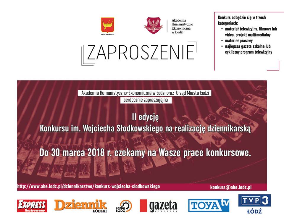 II edycja konkursu im. W. Słodkowskiego