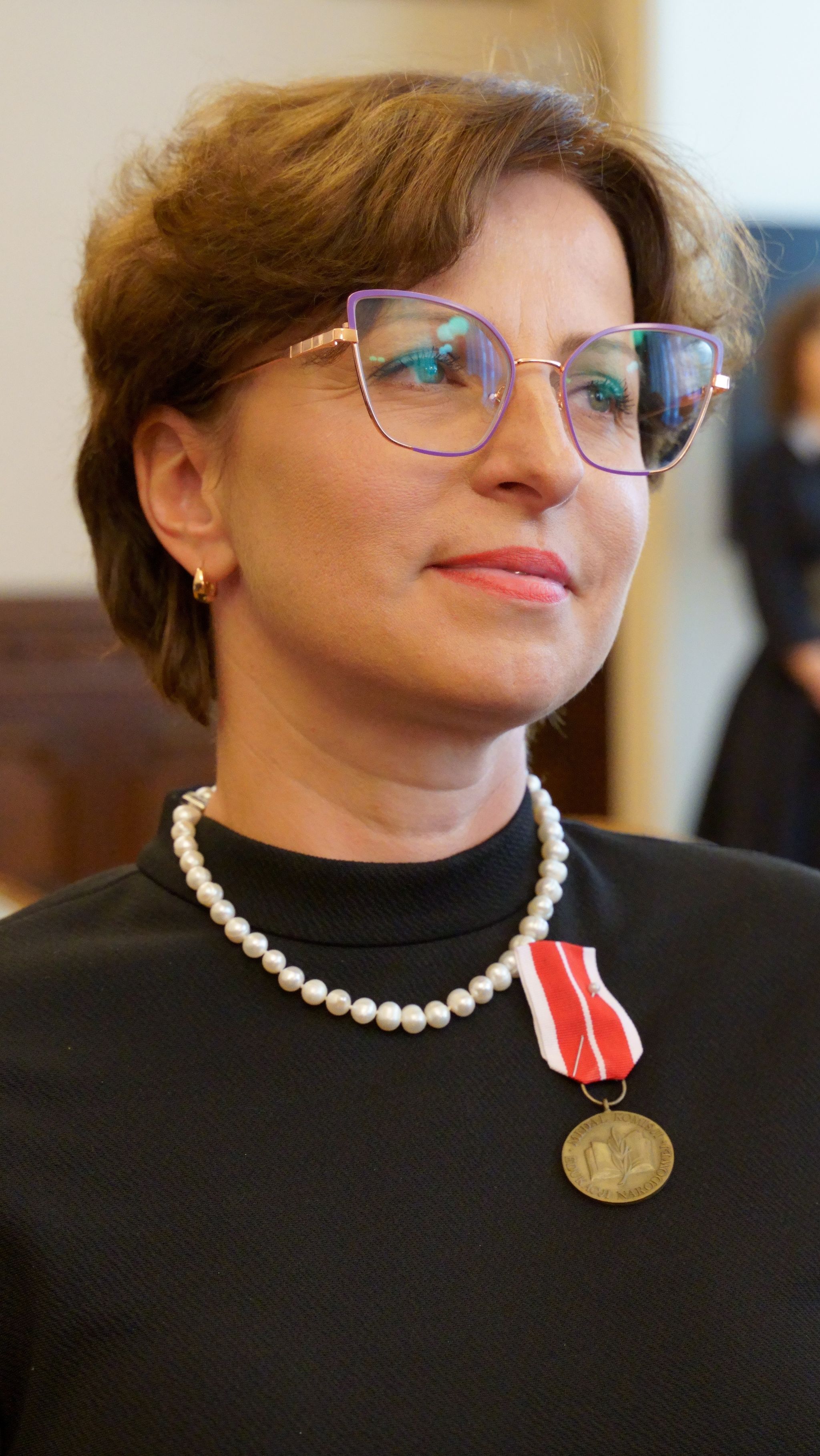 Dr hab. Joanna Satoła-Staśkowiak, prof. AHE odznaczona