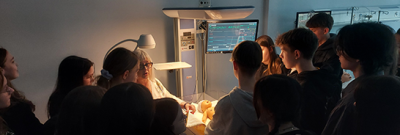 Wizyta uczniów z XXXIII LO w Akademii