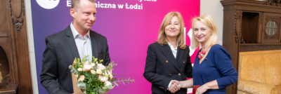 Dr n. med. Izabella Michałowska-Wieczorek z odznaką honorową „Za zasługi dla ochrony zdrowia”