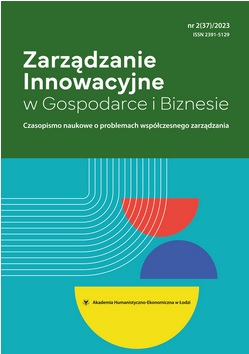 Zarządzanie Innowacyjnego w Gospodarce i Biznesie