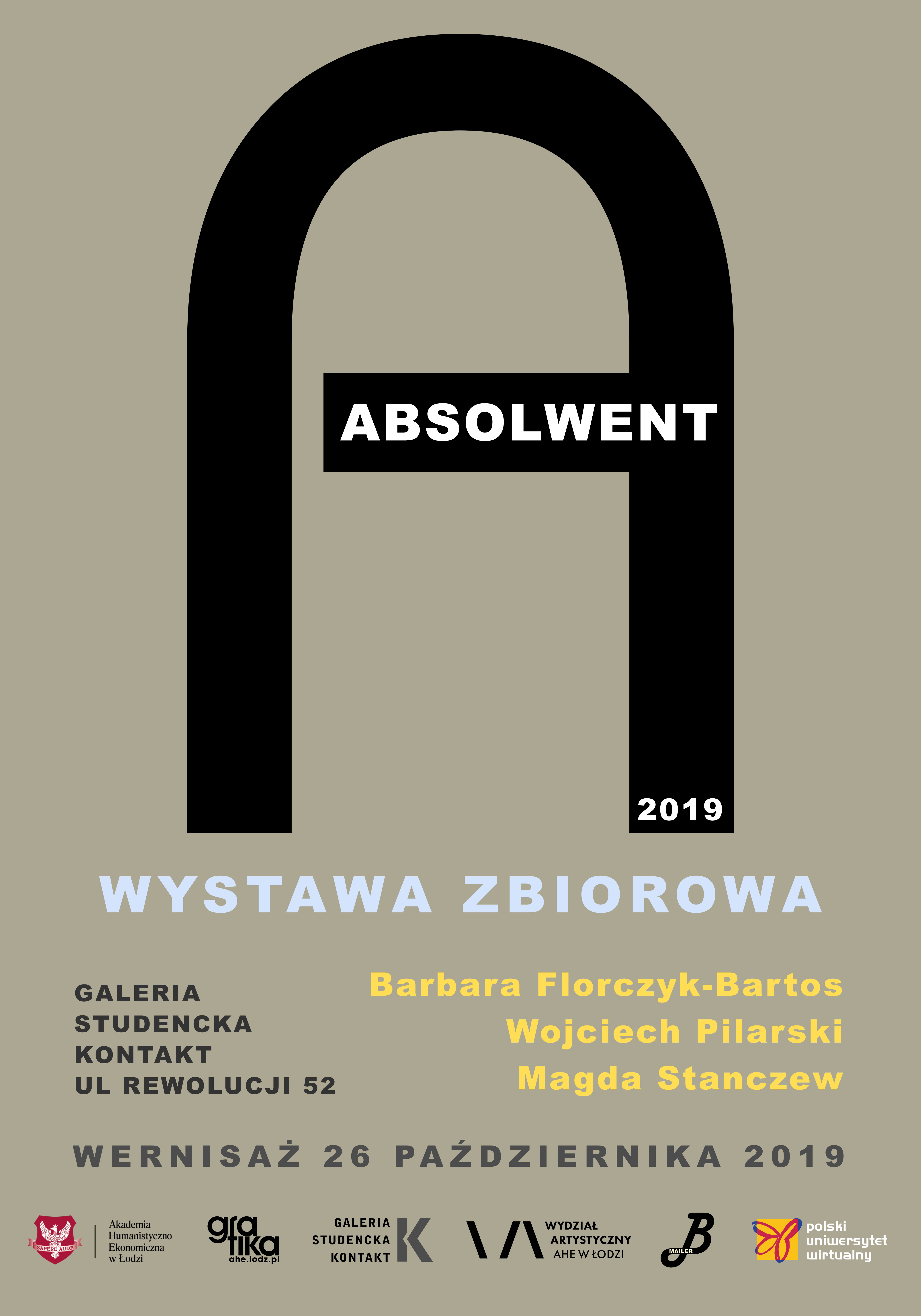 wystawa absolwentów kierunku grafika