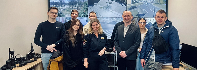 Praktyczna strona zajęć - wizyta studyjna w Straży Miejskiej