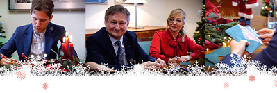 Świąteczne życzenia od władz uczelni