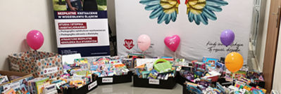 Uroczyste przekazanie zabawek w ramach akcji „Podaruj beztroski uśmiech”