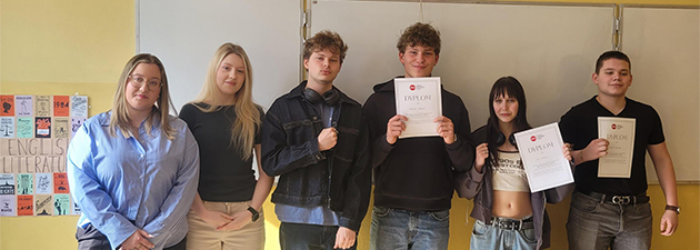 Wręczenie nagród w konkursie "Make a Wish, Spell It Right" 