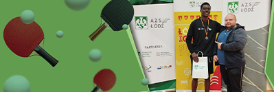Sukces tenisisty stołowego z KU AZS AHE Łódź