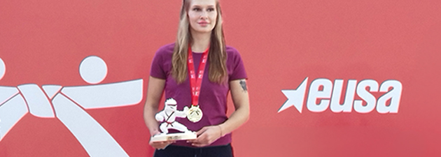 Złoto dla naszej studentki w Kickboxingu 