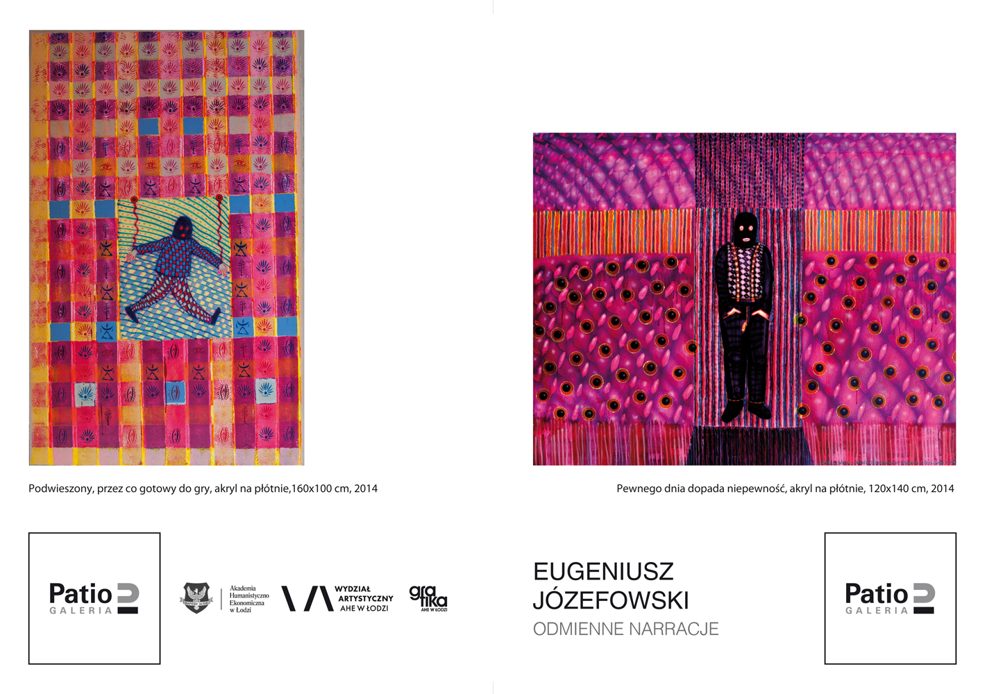 Wernisaż wystawy Eugeniusza Józefowskiego w Galerii Patio2