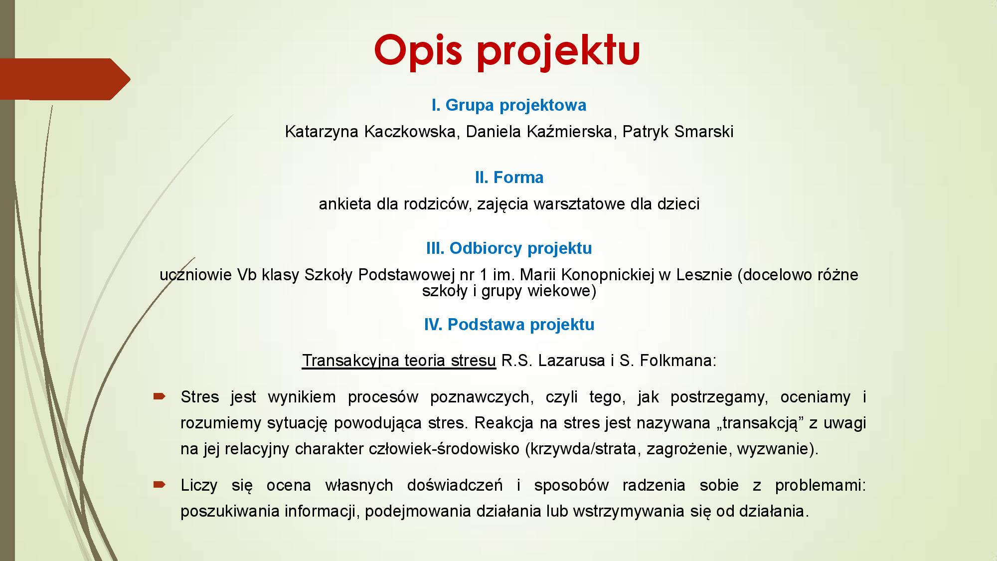 projekt studentów psychologii AHE w Łodzi
