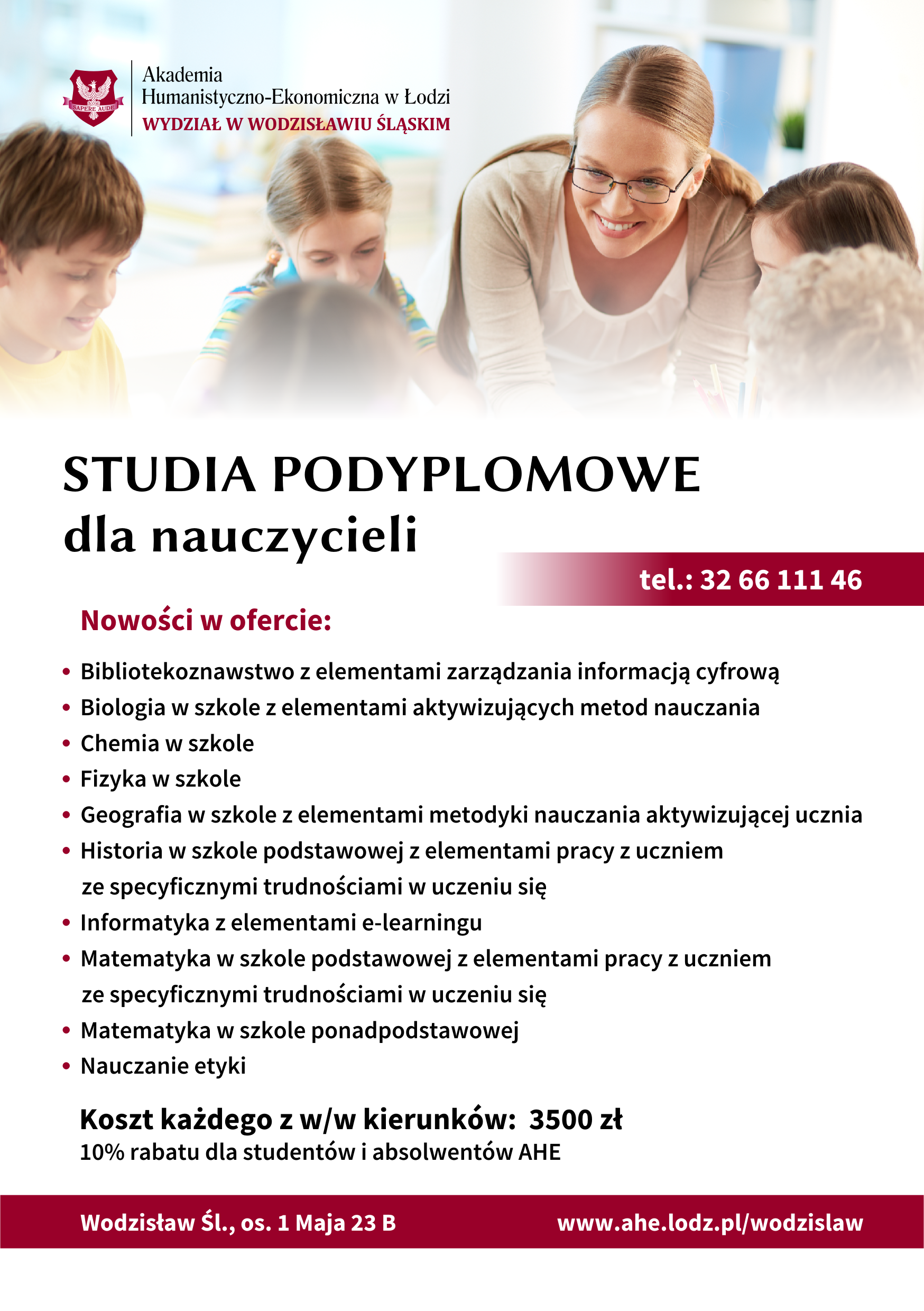 studia podyplomowe - Wodzisław