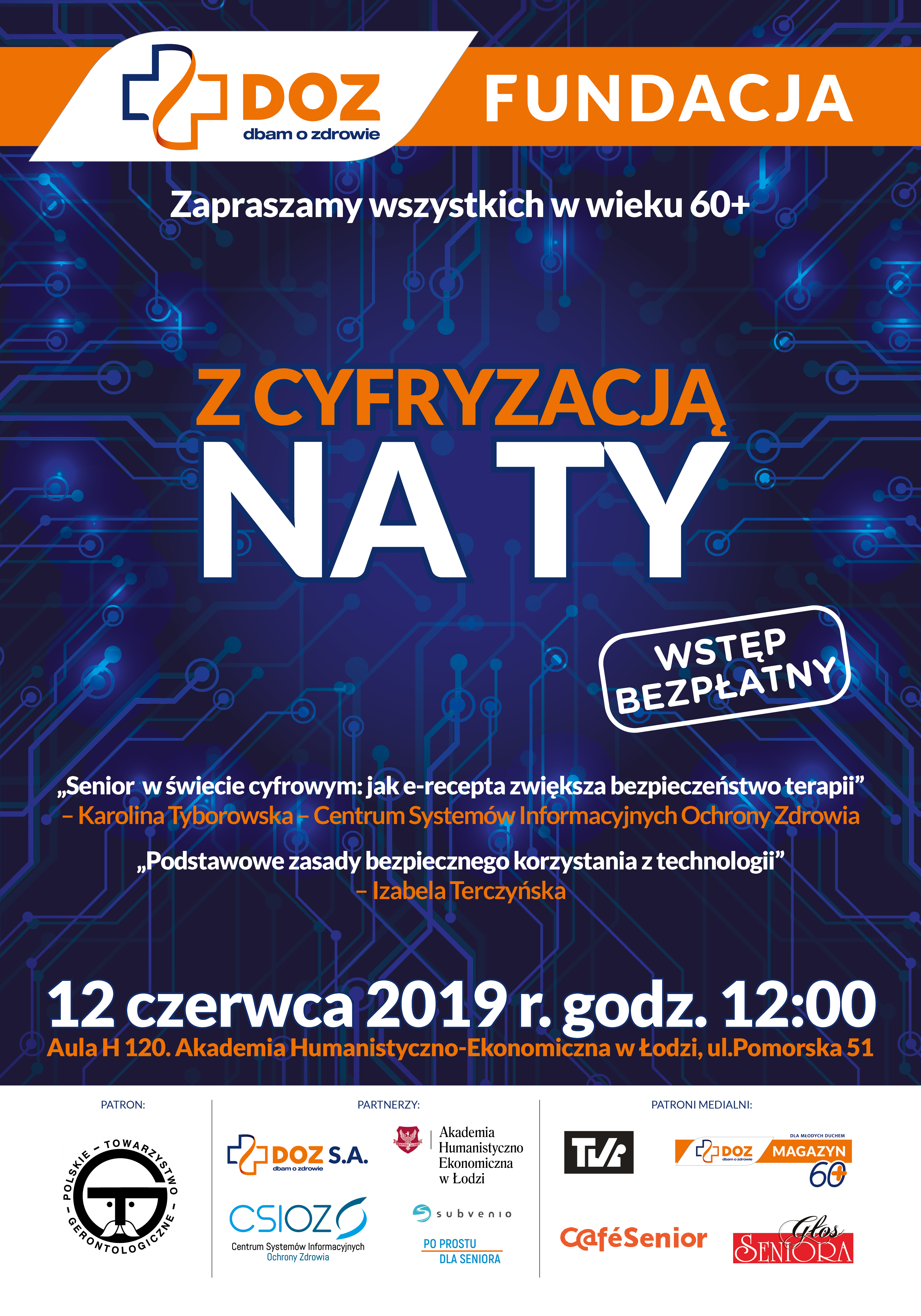 Uniwerytet Trzeciego Wieku w AHE w Łodzi