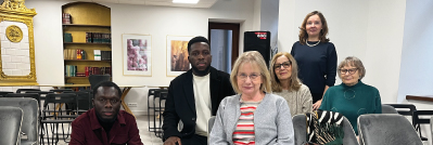 Studenci anglojęzyczni poprowadzili warsztaty dla seniorów 