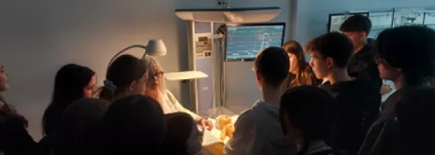 Wizyta uczniów z XXXIII LO w Akademii