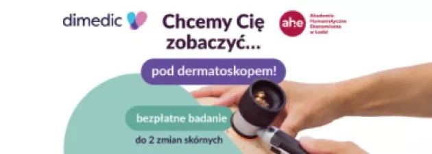 Bezpłatne badanie znamion skórnych. 