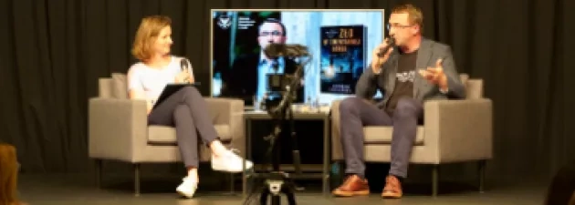 Spotkanie autorskie z Konradem Chęcińskim, autorem kryminału „Zło w Cmentarnej Górze” 