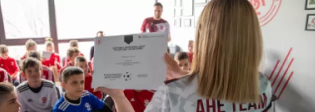 Projekt studentów – „Be and Talk like Beckham!”