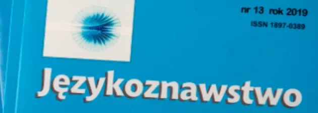Czasopismo „Językoznawstwo” przyjęte do bazy ERIH PLUS