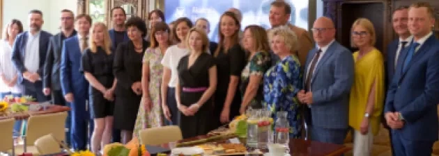 Statuetki i podziękowania partnerom technologicznym wręczone