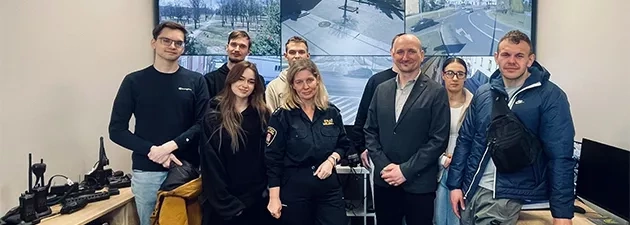 Praktyczna strona zajęć - wizyta studyjna w Straży Miejskiej