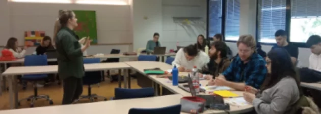 Dr Kamila Witerska z wizytą na Uniwerystecie Florida Universitaria w Walencji