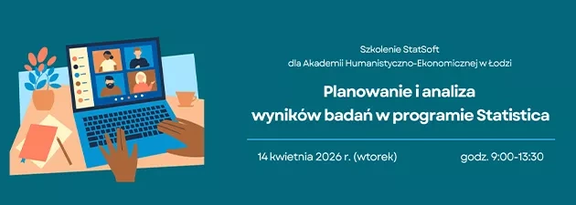 Szkolenie | planowanie i analiza wynik&oacute;w badań w programie Statistica