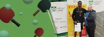 Sukces tenisisty stołowego z KU AZS AHE Łódź