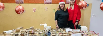 Mikołajkowy kiermasz świąteczny studentów Filii w Jaśle