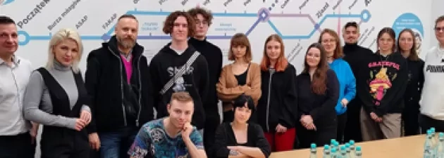 Studenci grafiki z wizytą w Agencji Interaktywnej 2DM z Łodzi