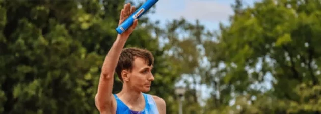 Arkadiusz Skrobiński z KU AZS AHE zdobywcą 3. miejsce na PZLA Mistrzostwach Polski 