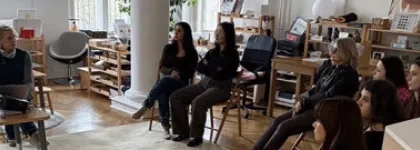 Studentki AHE z wizytą w Polskim Instytucie Montessori w Warszawie