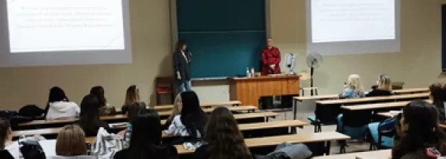 Studenci pedagogiki z nowymi inspiracjami po wykładzie Fundacji Drim Tim