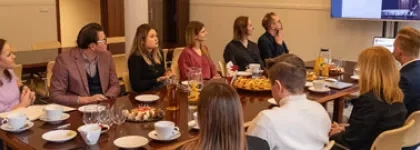 Śniadanie z Rektor: Inspirujące spotkanie ze studentami dziennikarstwa