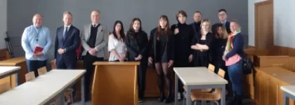 Studenci prawa z wizytą w Krajowej Szkole Sądownictwa i Prokuratury