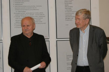 prof. Andrzej Marian Bartczak oraz prof. Andrzej de Lazari Rektor AHE