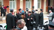 AHE absolwenci rozdanie dyplomów