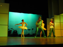 Studenci Tańca w AHE w Łodzi