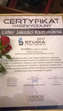 Kierunek grafika - Lider Jakości Kształcenia 