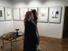 Studenci kierunku grafika z wystawą w Domu Literatury