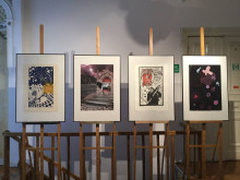 Studenci kierunku grafika z wystawą w Domu Literatury