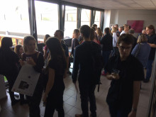 dr hab. prof. AHE Elżbiety Gawlikowskiej-Łabęckiej z wystawą w ASP w Łodzi