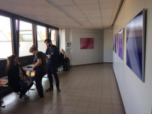 dr hab. prof. AHE Elżbiety Gawlikowskiej-Łabęckiej z wystawą w ASP w Łodzi