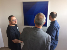 dr hab. prof. AHE Elżbiety Gawlikowskiej-Łabęckiej z wystawą w ASP w Łodzi